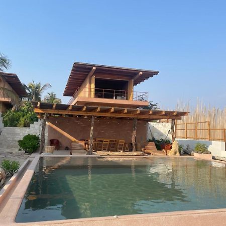 Increible Casa Frente A La Playa Villa Puerto Escondido  Exterior foto