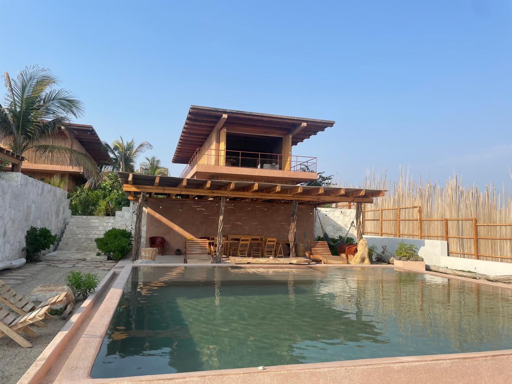 Increible Casa Frente A La Playa Villa Puerto Escondido  Exterior foto