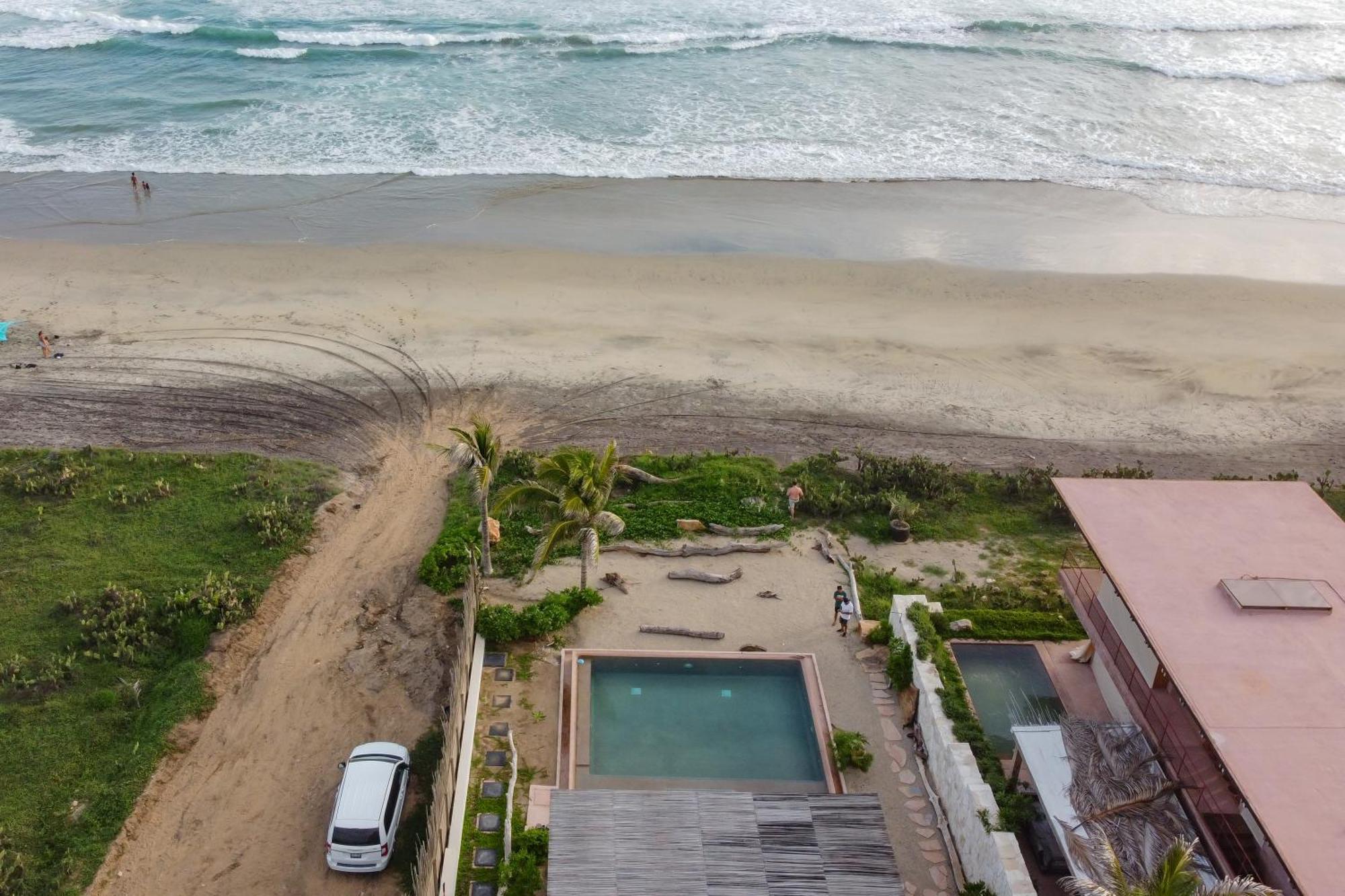 Increible Casa Frente A La Playa Villa Puerto Escondido  Exterior foto